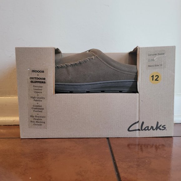 Clarks Indoor/Outdoor Men\'s Size 12 Slippers, New-in-Box main image 5